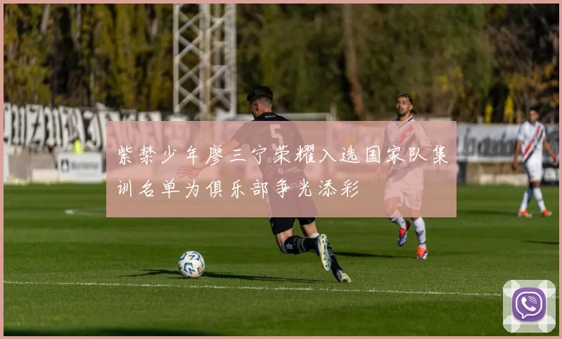 紫禁少年廖三宁荣耀入选国家队集训名单为俱乐部争光添彩